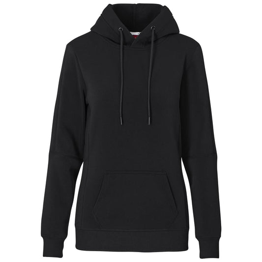 Ladies Vital Hooded Sweater - BLACK