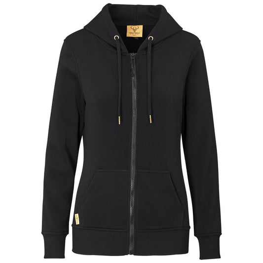 Ladies Rift Hooded Sweater - BLACK