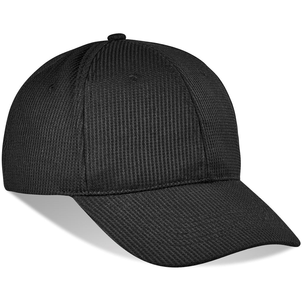 Fairway Cap - 6 Panel - BLACK