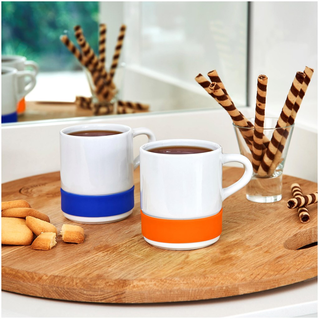 Kooshty Kaleido Sublimation Ceramic Mug - 320ml - BLUE
