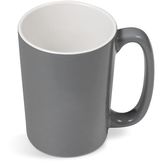 Altitude Sorrento Ceramic Coffee Mug - 415ml - GREY