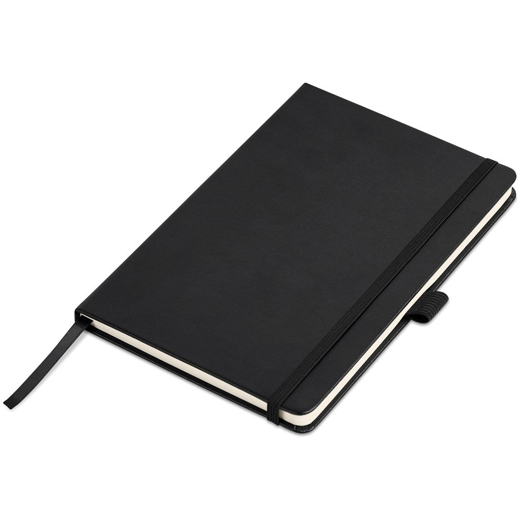 Altitude Stanford A5 Hard Cover Notebook - BLACK