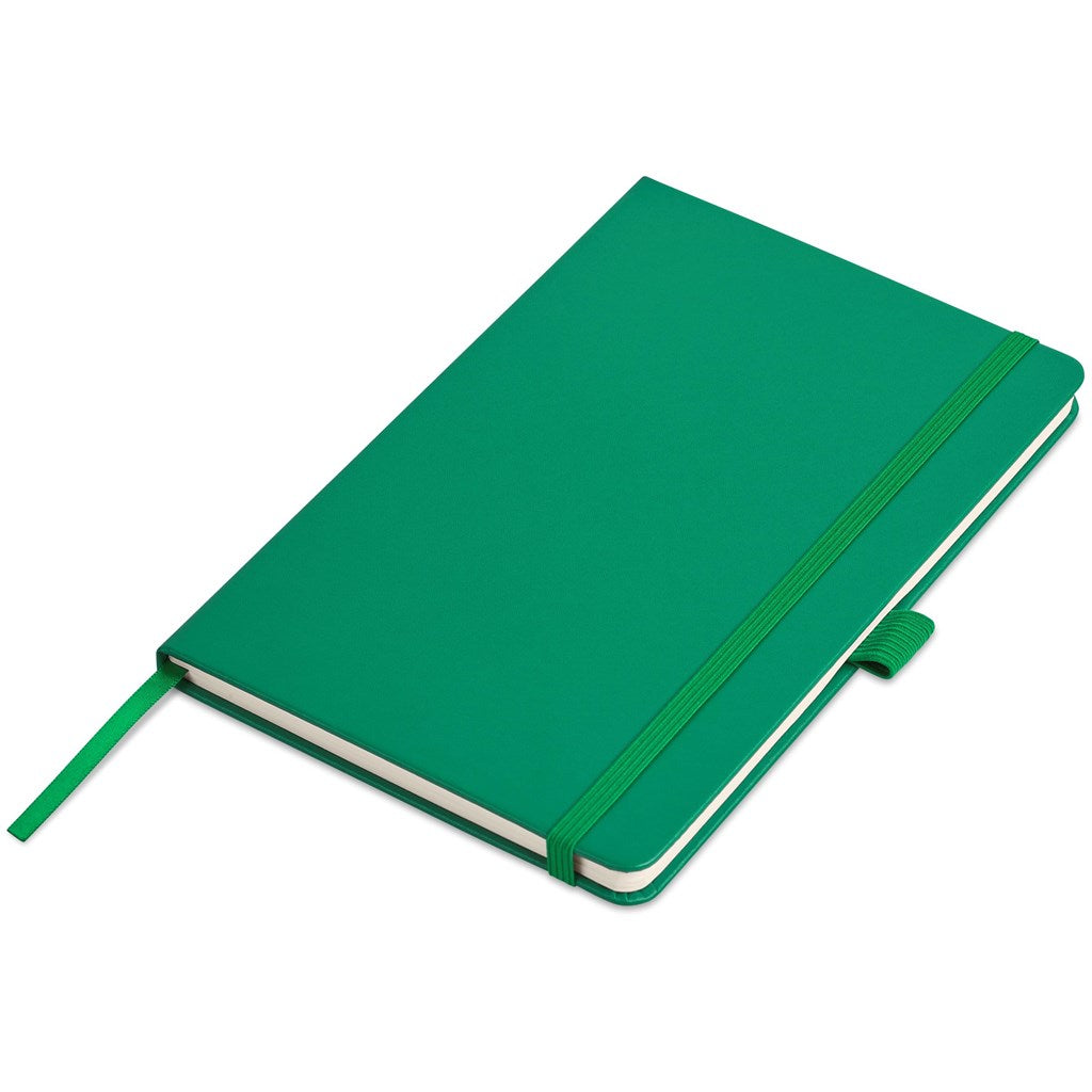 Altitude Stanford A5 Hard Cover Notebook - GREEN
