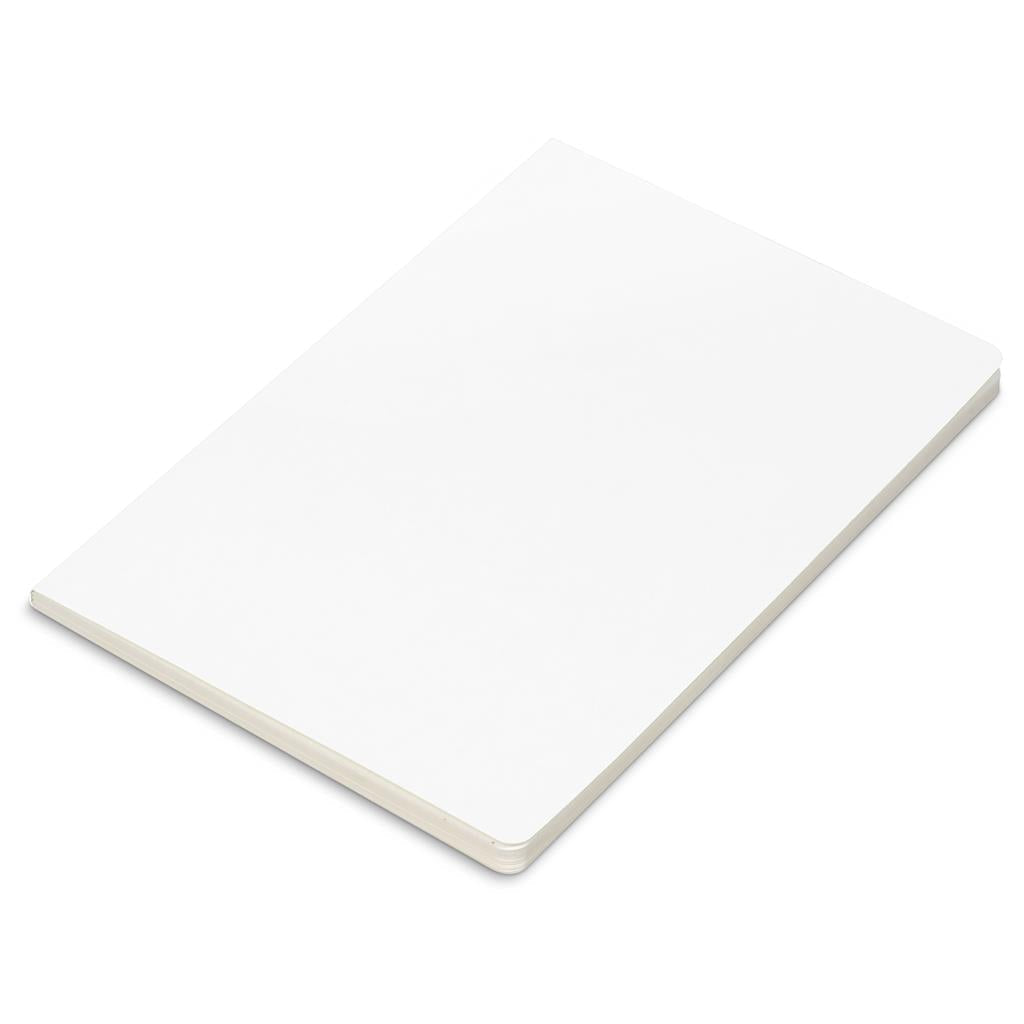 Altitude Jotter A5 Soft Cover Notebook - SOLID WHITE