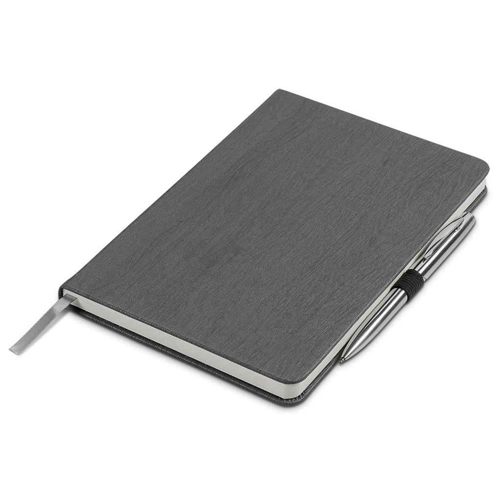 Altitude Oakridge A5 Hard Cover Notebook - GREY