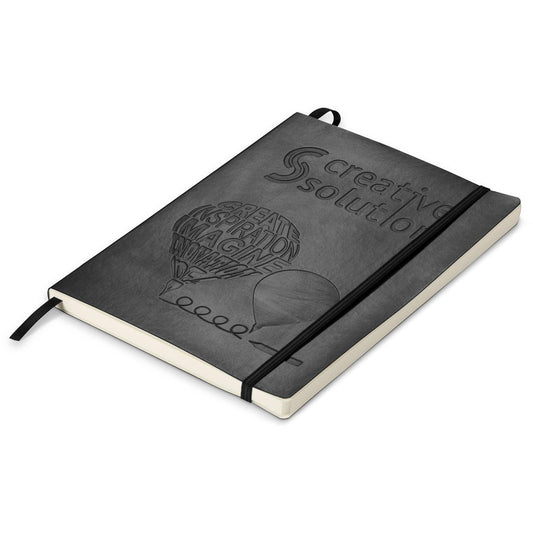 Altitude Newport Maxi Soft Cover Notebook - BLACK