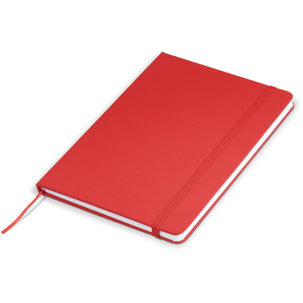 Altitude Omega A5 Hard Cover Notebook - RED