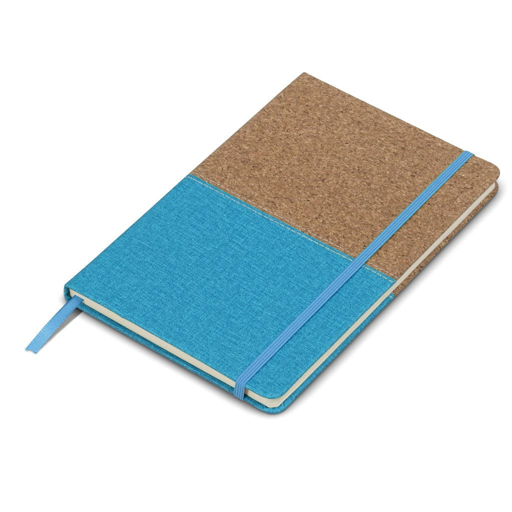 Altitude Synergy A5 Hard Cover Notebook - CYAN