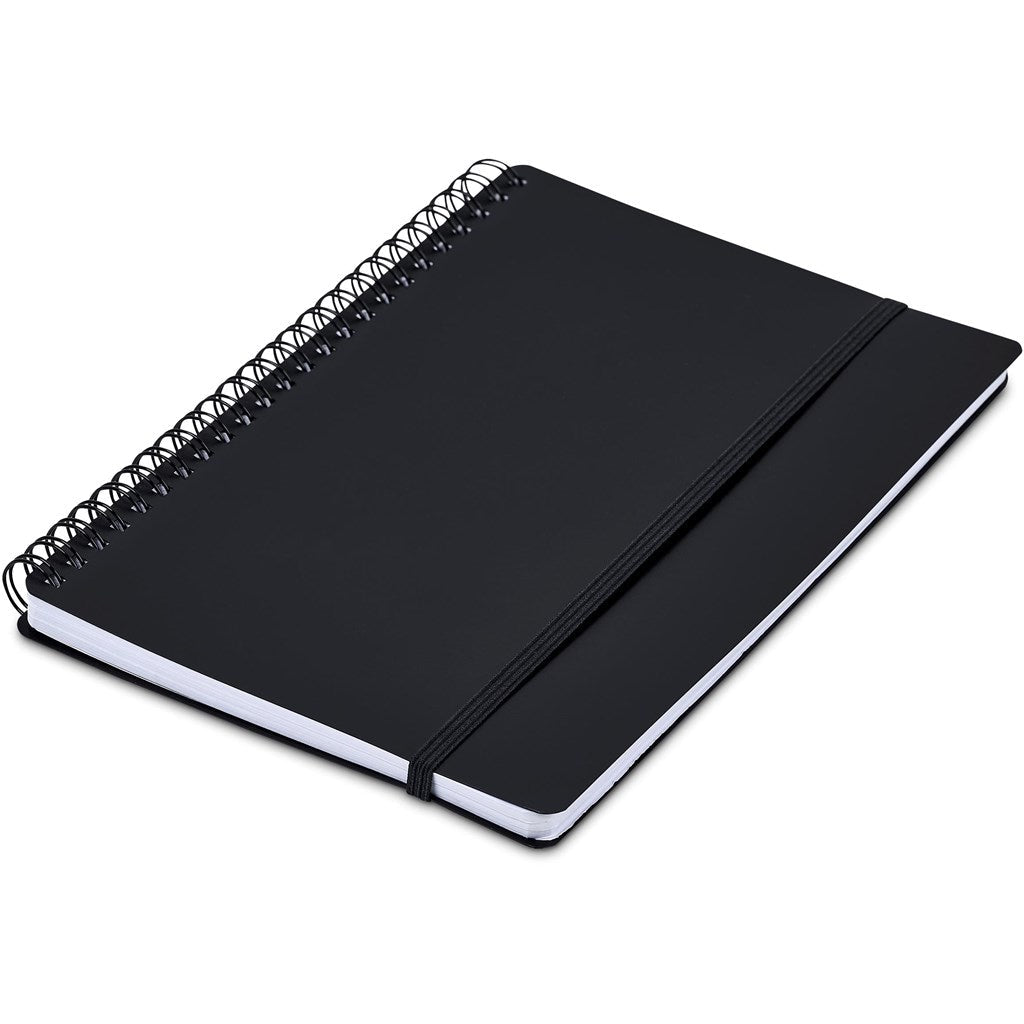 Altitude Noodle A5 Spiral Notebook - BLACK