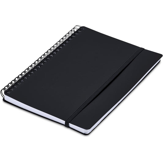 Altitude Noodle A5 Spiral Notebook - BLACK