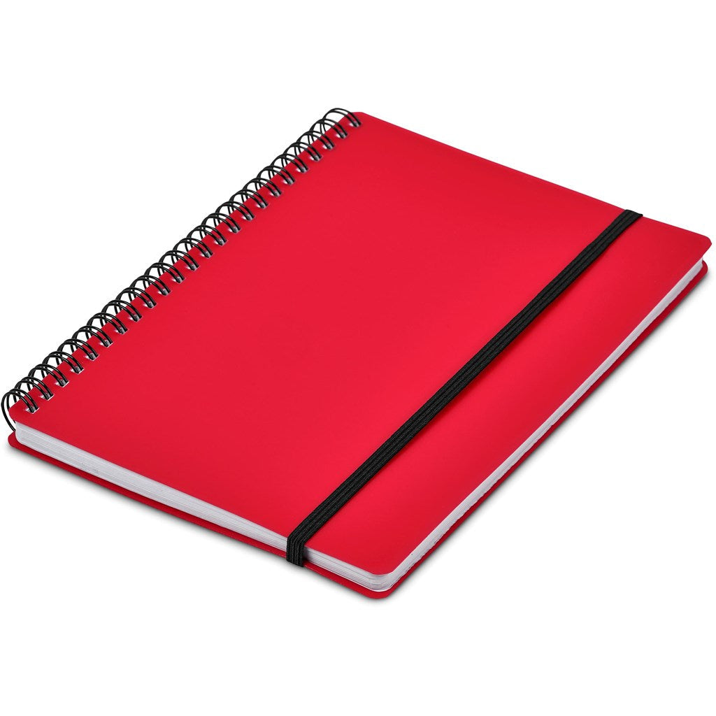 Altitude Noodle A5 Spiral Notebook - RED