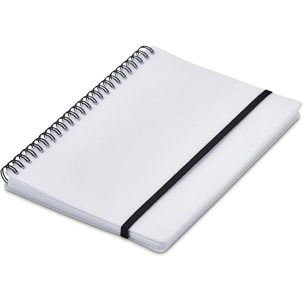 Altitude Noodle A5 Spiral Notebook - SOLID WHITE