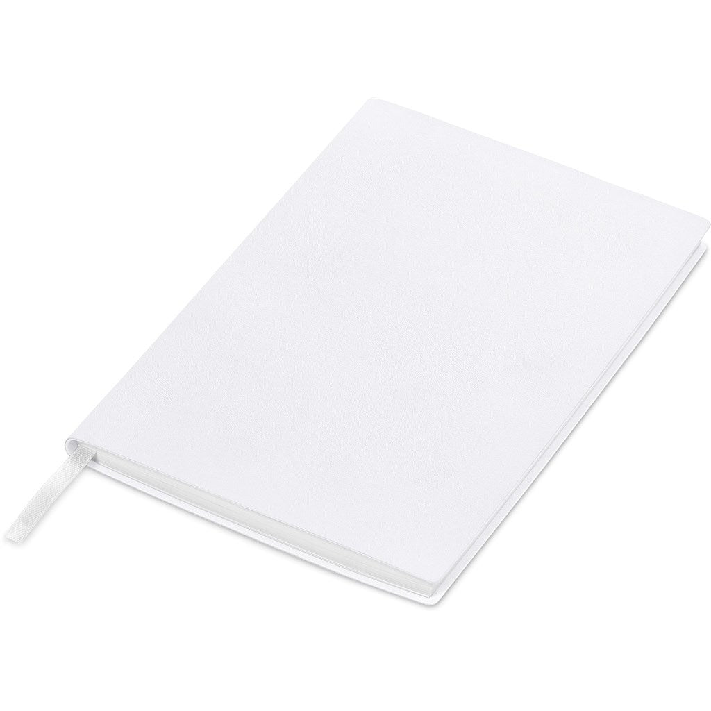 Altitude Siam A5 Soft Cover Notebook - SOLID WHITE