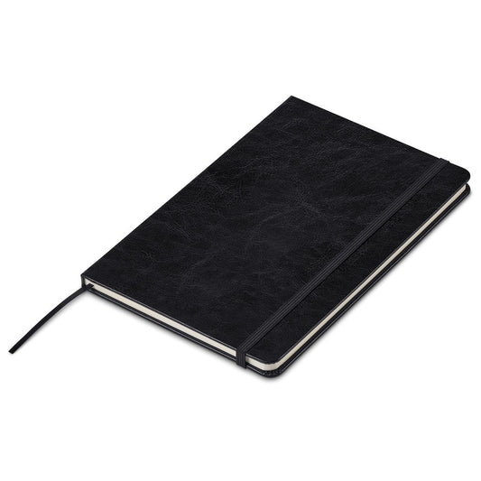 Altitude Remata A5 Hard Cover Notebook - BLACK