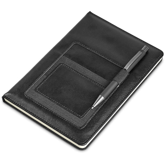Altitude Sage A5 Hard Cover Notebook - BLACK