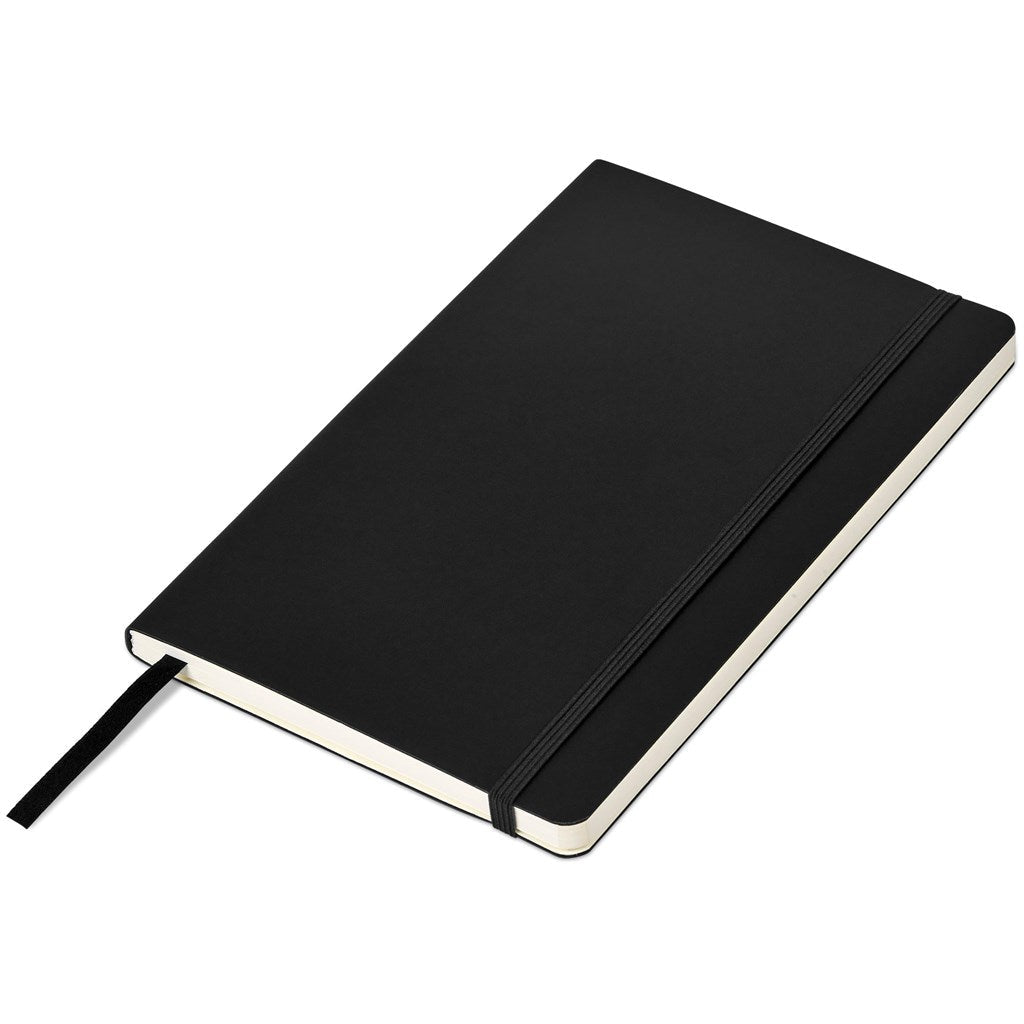 Altitude Hartford A5 Soft Cover Notebook - BLACK