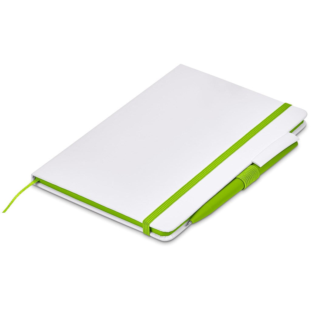 Altitude Tundra A5 Hard Cover Notebook - LIME