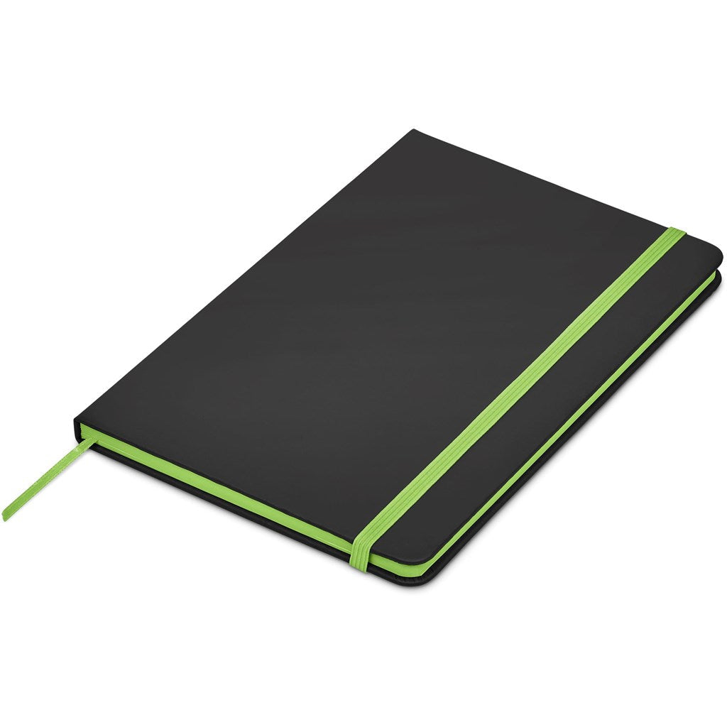 Altitude Sigma A5 Hard Cover Notebook - LIME