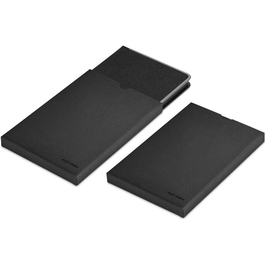 Alex Varga Branca A5 Hard Cover Notebook - BLACK