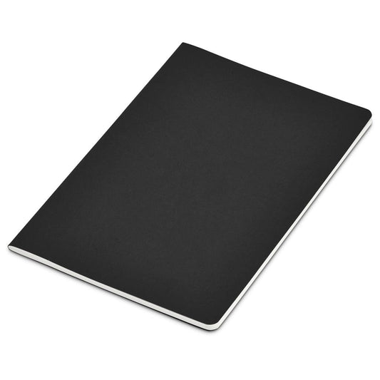 Okiyo Emika FSC Certified Paper A5 Soft Cover Notebook - BLACK