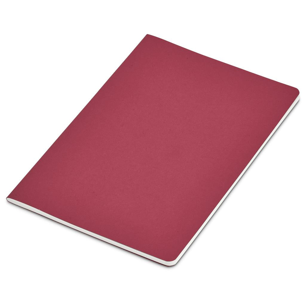Okiyo Emika FSC Certified Paper A5 Soft Cover Notebook - RED