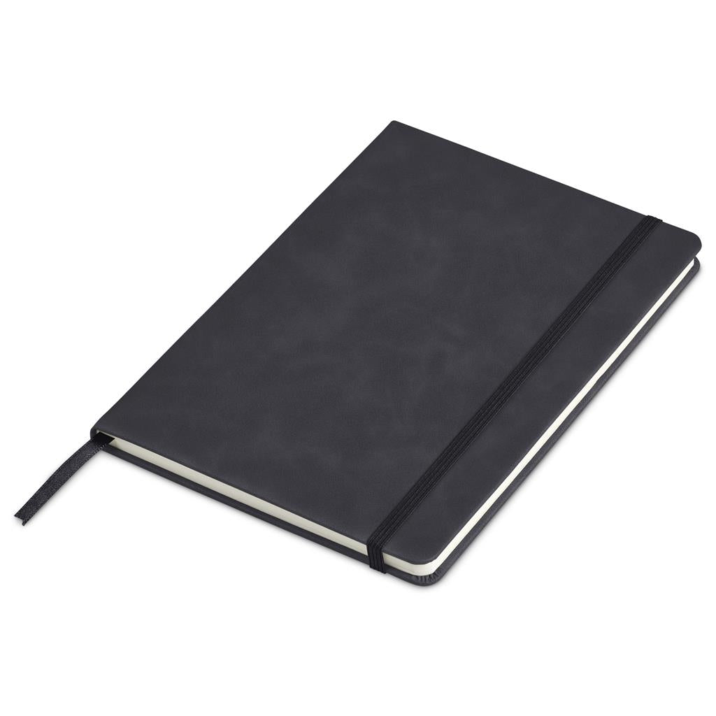 Serendipio Keystone A5 Hard Cover Notebook - BLACK