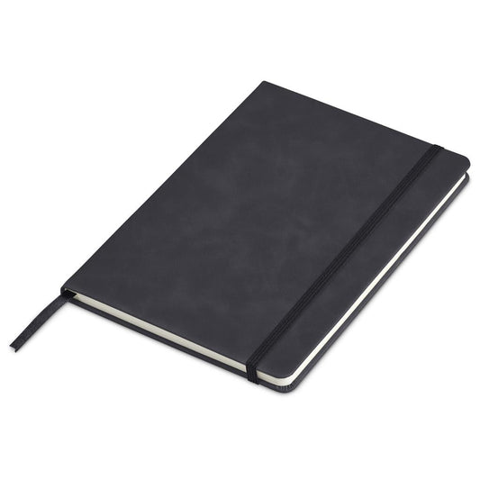 Serendipio Keystone A5 Hard Cover Notebook - BLACK