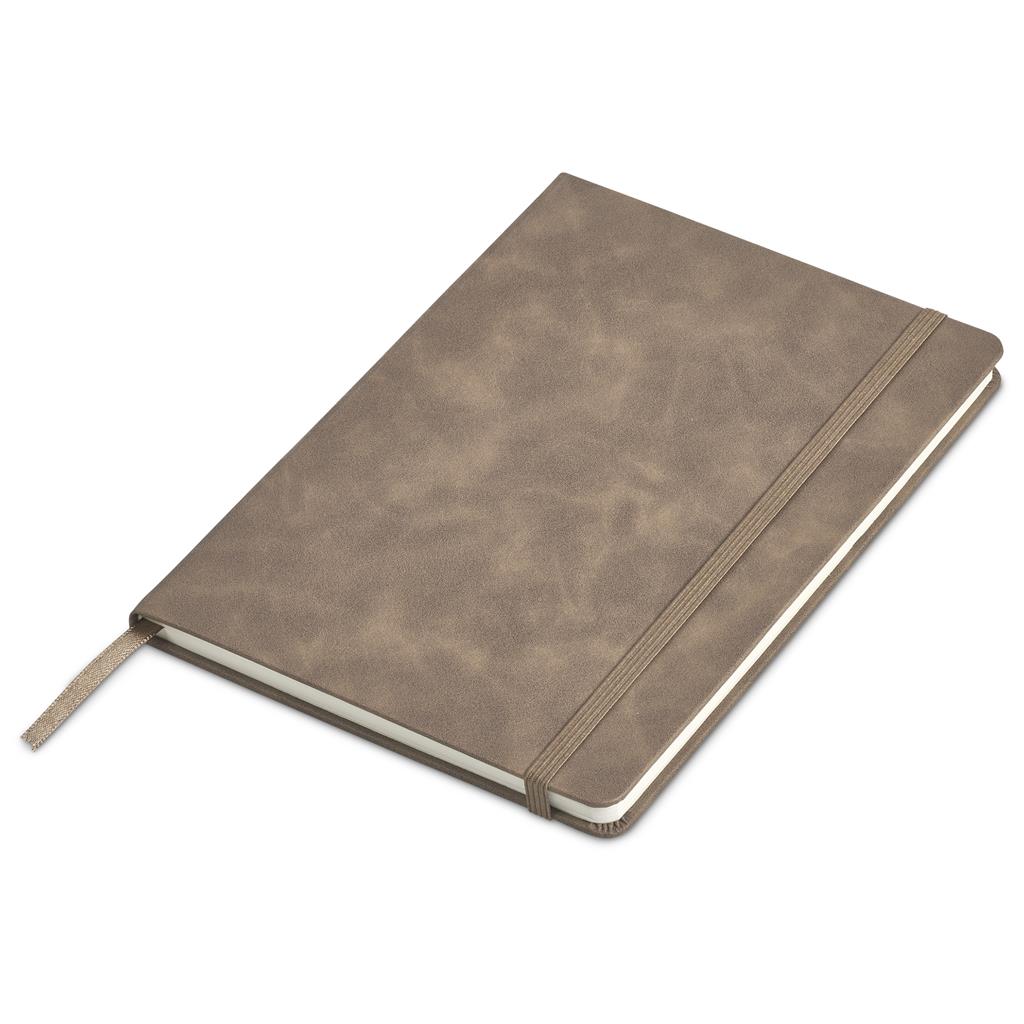 Serendipio Keystone A5 Hard Cover Notebook - TAUPE