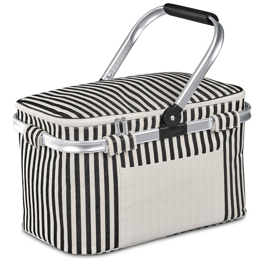 Serendipio Honeygrove Basket 30-Litre Cooler - BLACK