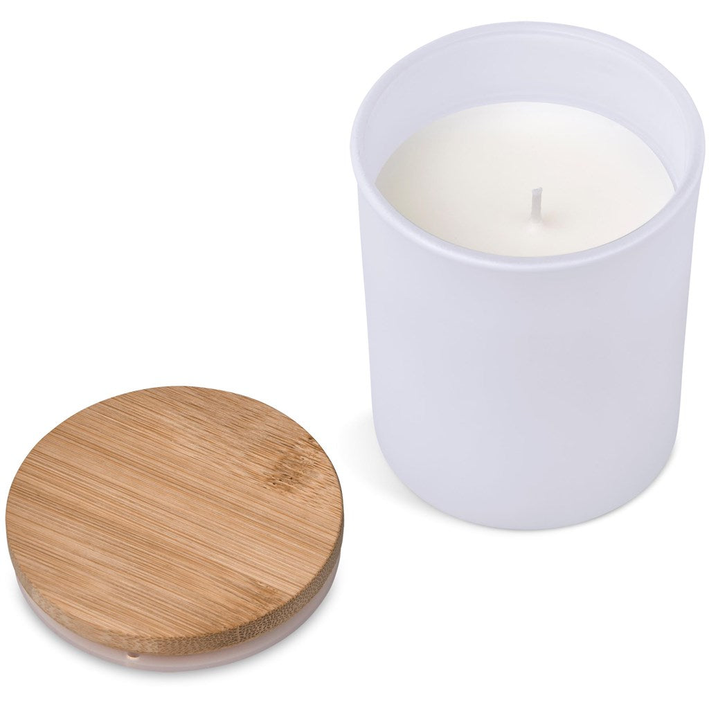 Okiyo Rirakkusu Scented Candle - SOLID WHITE