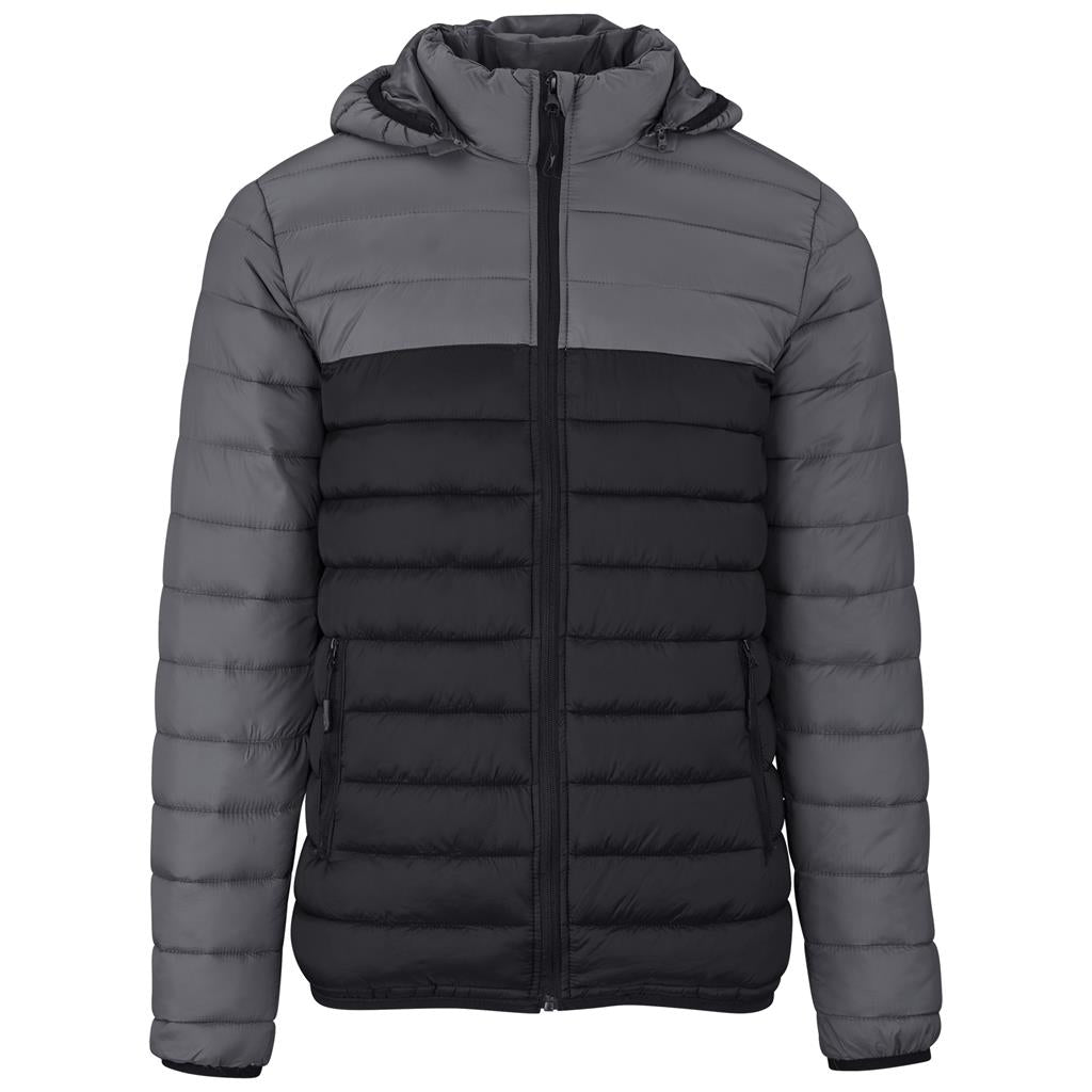 Mens Kyoto Two-Tone Jacket - BLACK