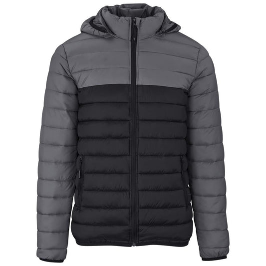 Mens Kyoto Two-Tone Jacket - BLACK