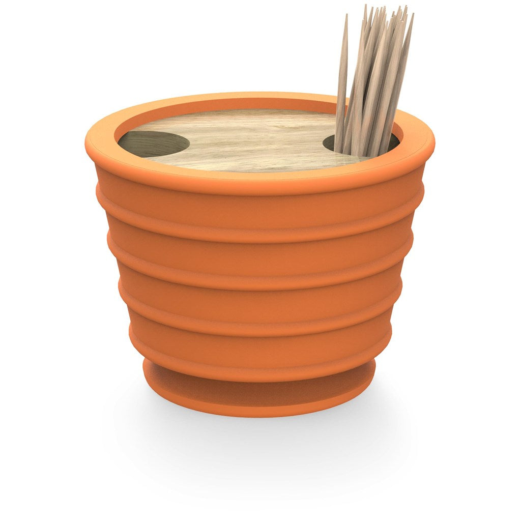 Andy Cartwright Toothpick Holder & Dispenser - ORANGE